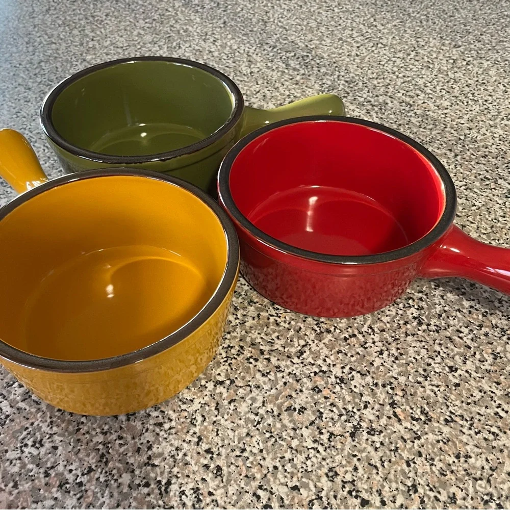 Stoneware Soup Bowls